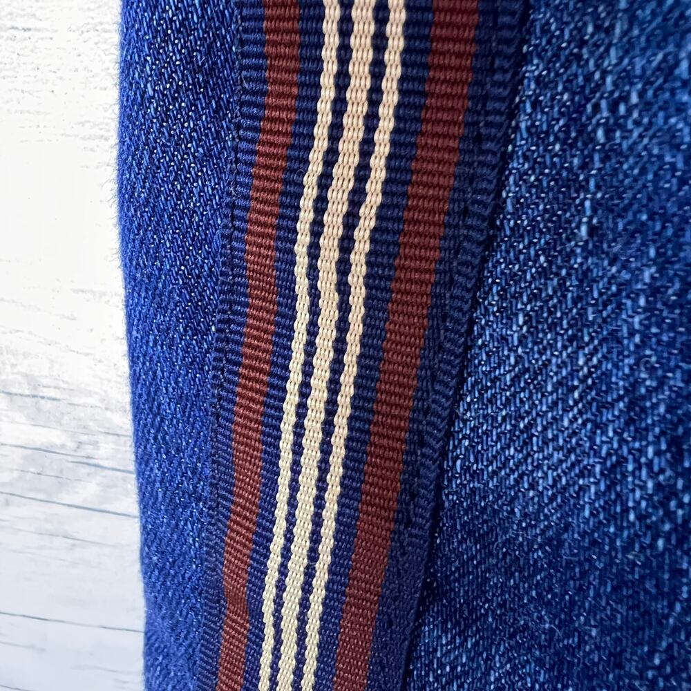 Veronica Beard Jeans Womens Size 29 Carolyn 10" Baby Boot Tux Stripe Button Fly - Picture 9 of 16